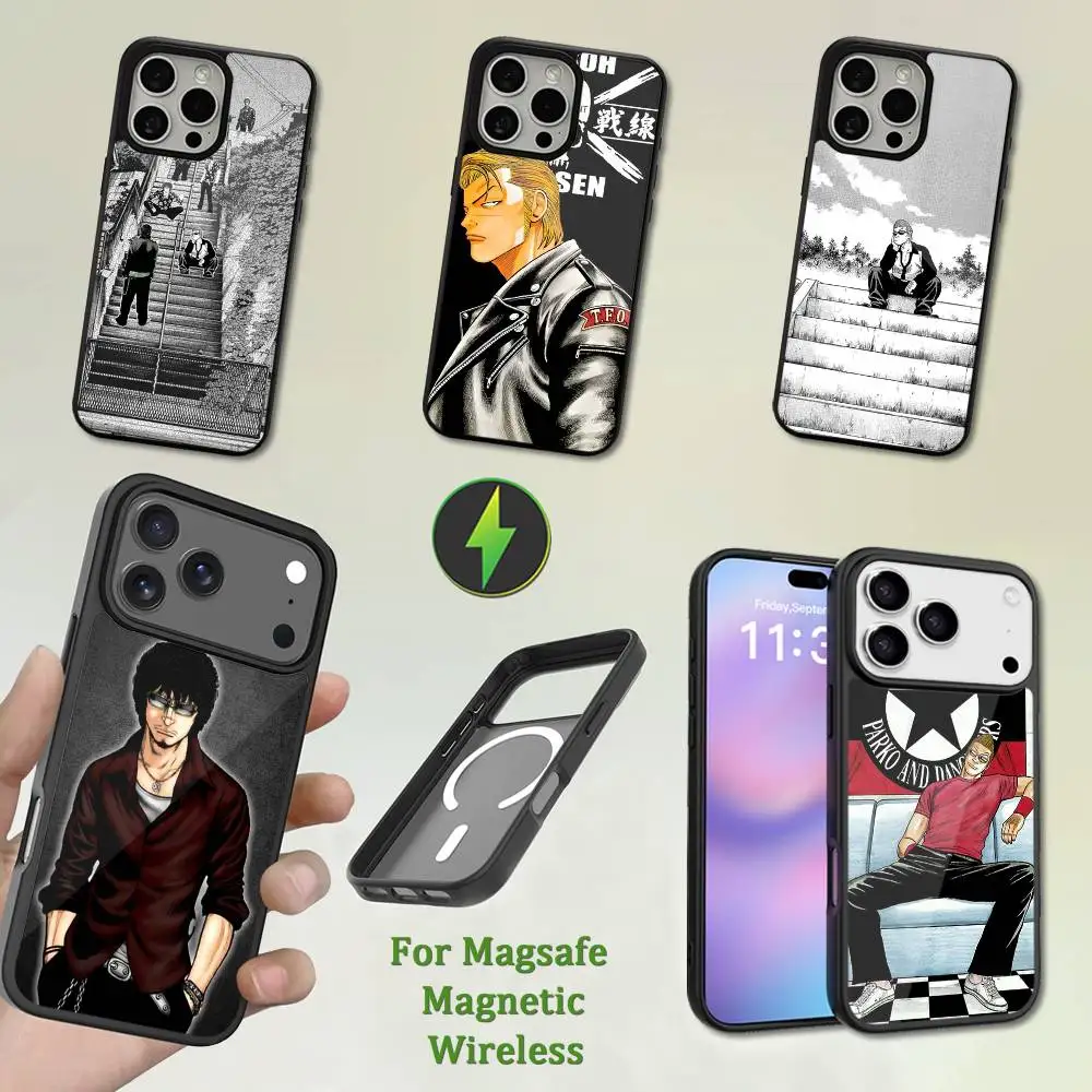 حافظة هاتف W-Worst C-Crows Z-Zero 1 لهاتف iPhone 13,12,11,16,15,17,14,Pro,Max,Plus,Mini,Magsafe,شحن لاسلكي مغناطيسي #1