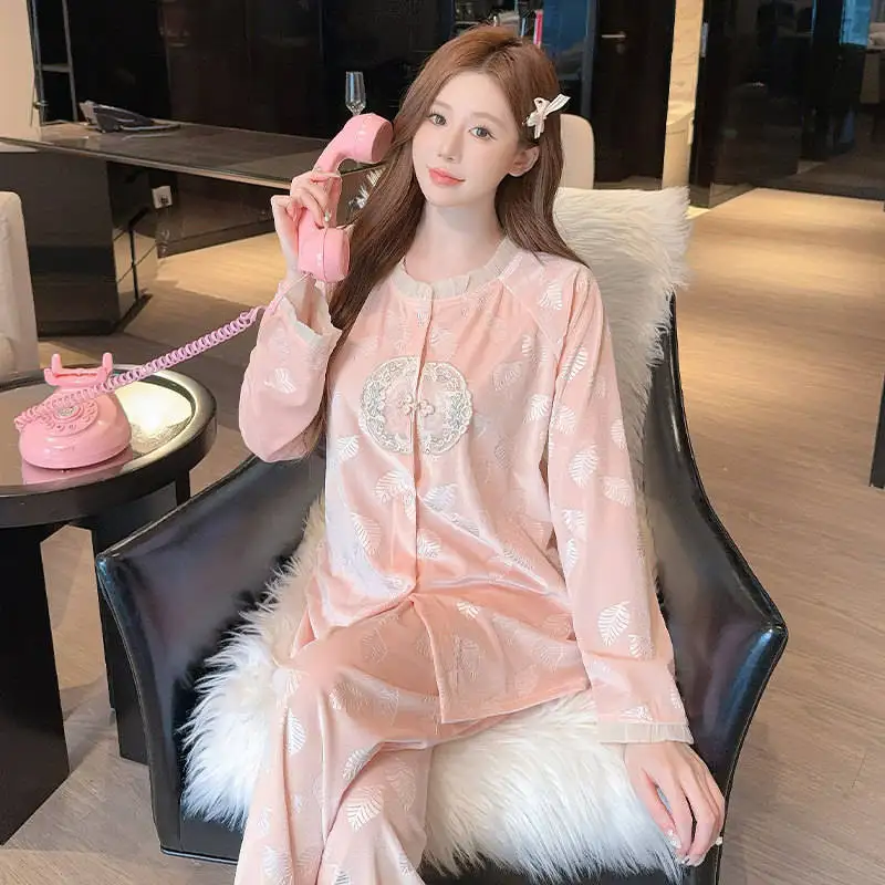 

Pajama Sets Woman Plus Size Women Fashion Geometric Lace Inset Knit Cap Sleeve Lounge Set Slim Fit Shorts Stylish Modern Unique