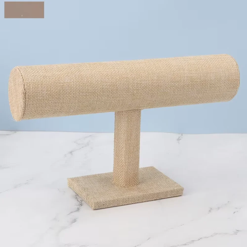 إطار عرض مجوهرات من مادة الجلد السويدي، رف متعدد الطبقات، حامل عرض سوار خفيف الوزن، تصميم أنيق ومتين