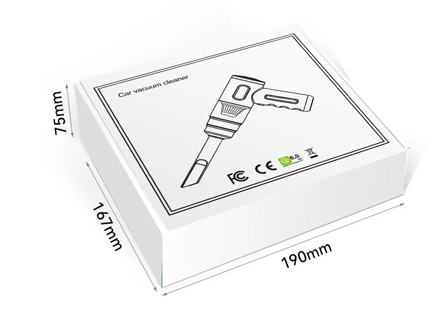 강력한 사이클론 흡입 기능을 갖춘 무선 휴대용 진공 청소기, 자동차, 가정 및 사무실 청소용 휴대용 충전식 진공 청소기