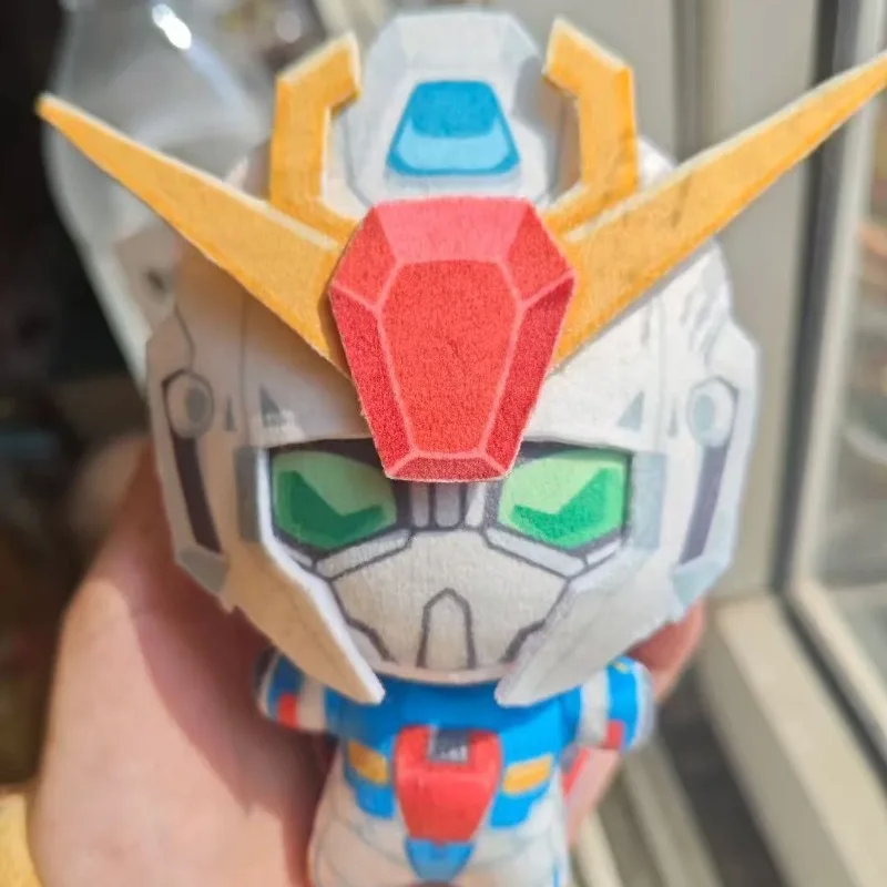 Anime G-gundam Cute 10cm Plush Doll Decoration Cartoon Two-dimensional Peripheral Kawaii Exquisite Plush Doll Hanging Toy Gift
