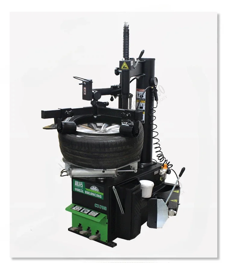 Workshop equipment tire changer with left assistant combination CT-703