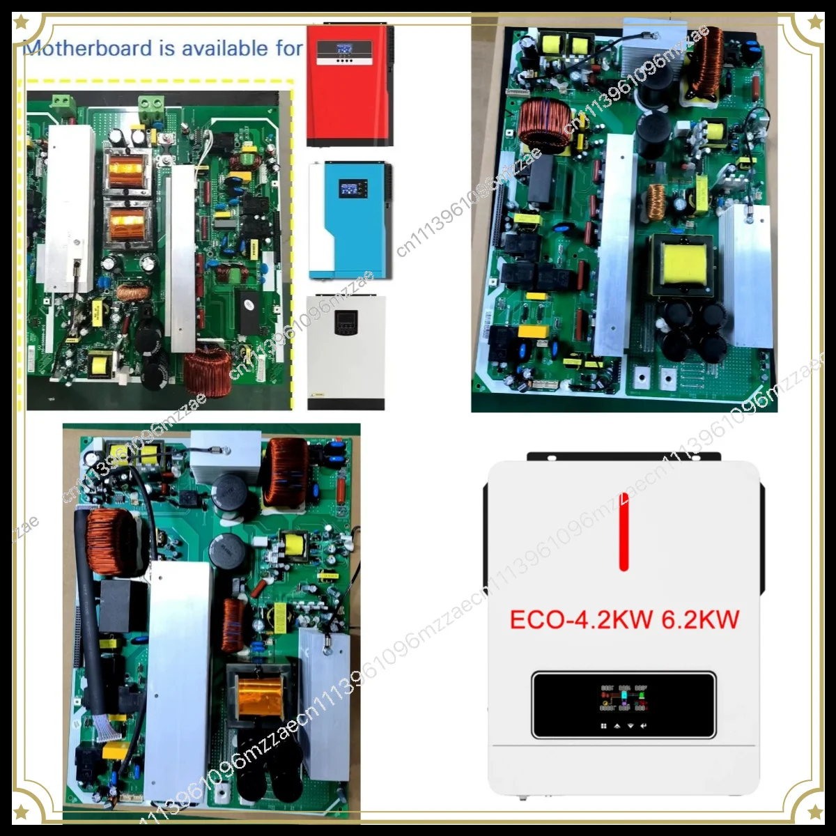 3.5KW5.5KW4.2KW6.2KW8.2KW10.2KW Inverse Control Machine Main Board
