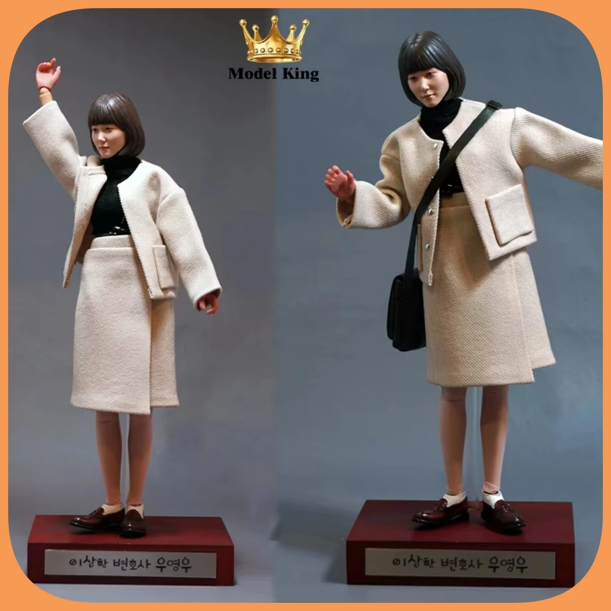 KUMIK KMF23-WOO005 1/6 Scale Female Classic TV Drama Characters South Korean Actress Park En bin Full Set 12