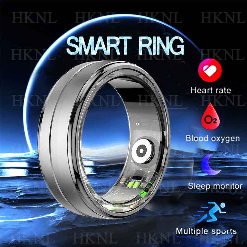 

For Xiaomi New Smart Ring Men Women Heart Rate Blood Oxygen Sleep Health Monitor Sport Fitness Tracker Smartring For Android IOS