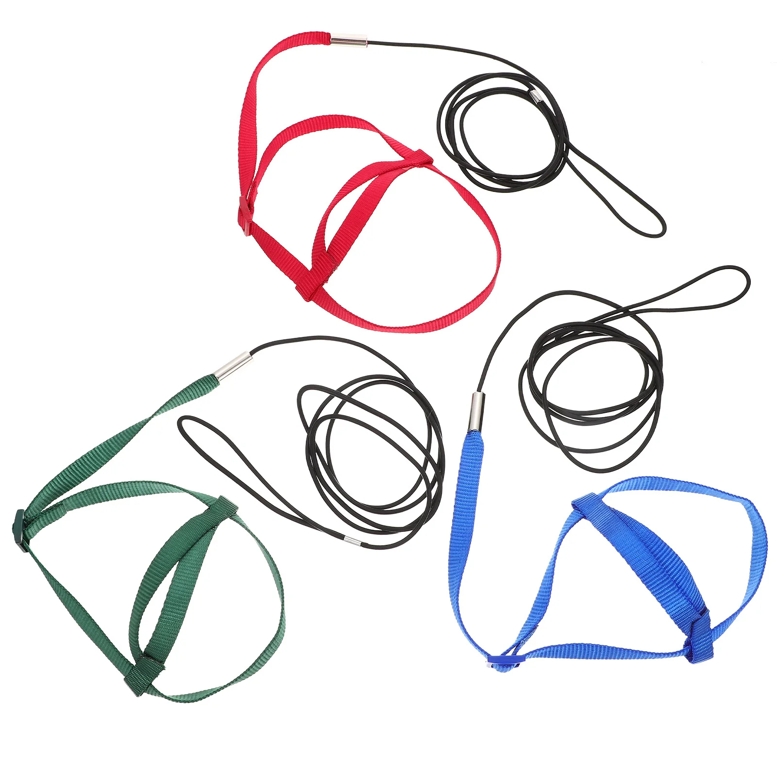 

3 Pcs Birds Flying Rope Anti-bite Harness Traction Adjustable Pet Training Leash Parrot
