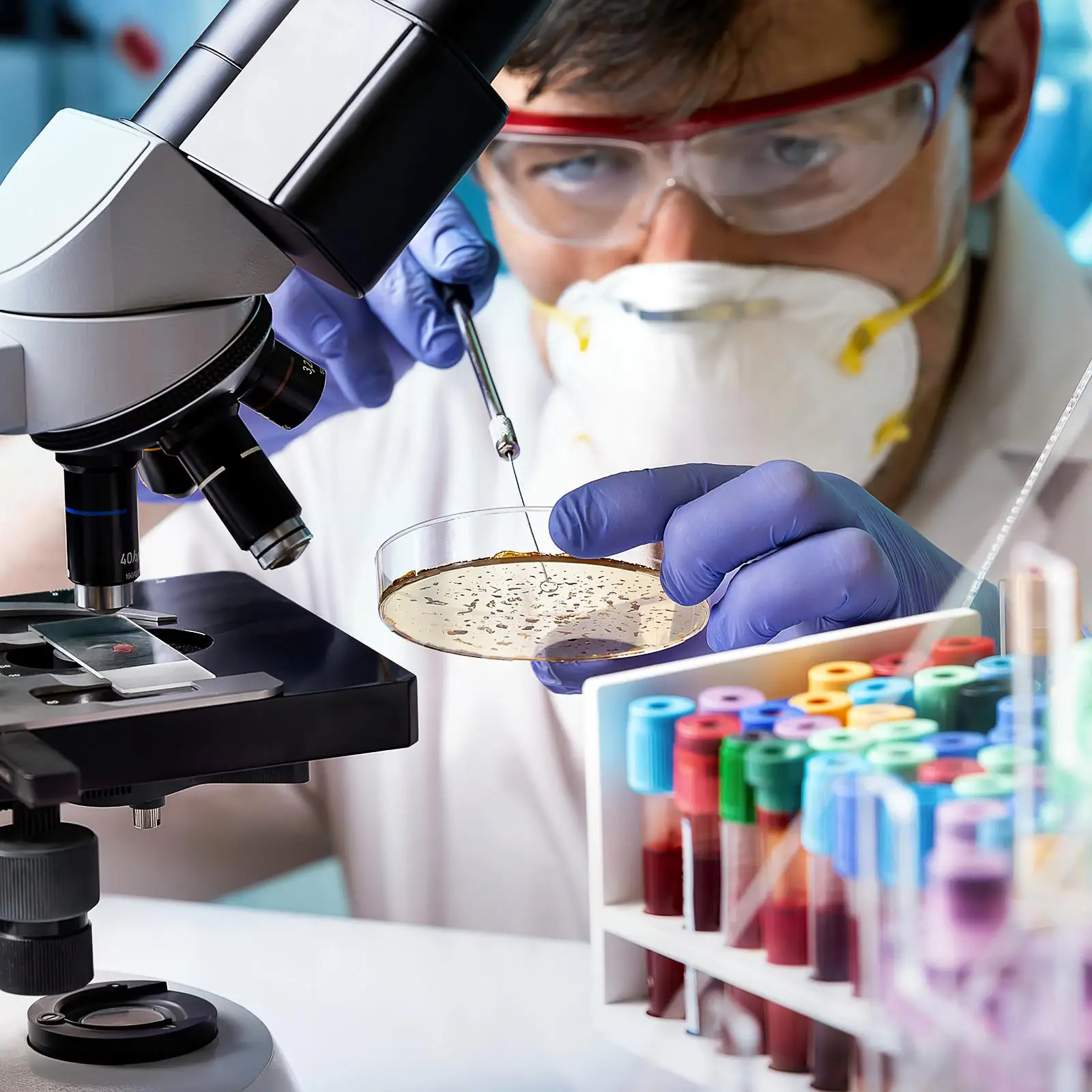 10 قطعة أطباق أجار المغذيات أطباق بتري 7 سنتيمتر أدوات علمية مسبقة الصنع الجذعية التعليم علم الأحياء الدقيقة #2