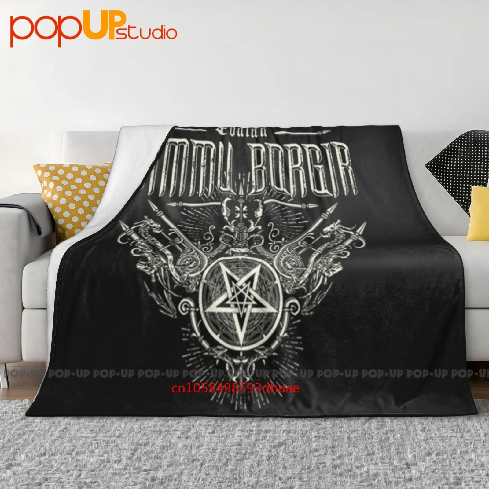 Dimmu Borgir Eonian الحلي الأمريكية المعدنية فائقة النعومة بطانية لحاف الشتاء غطاء أريكة أغطية السرير