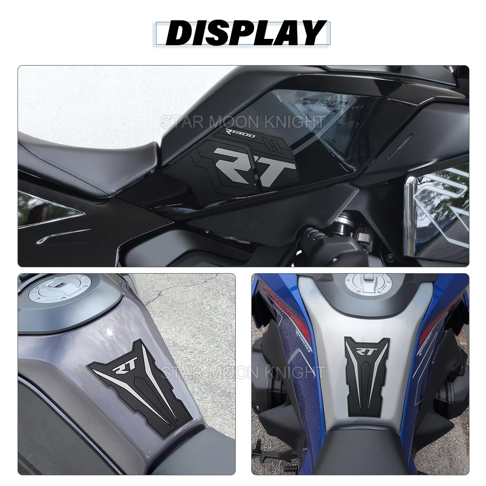 For BMW R1300RT R 1300 RT 2025 2026 Motorcycle Accessories Rubber Fuel Tank Stickers Kits Tank Pad Non-slip Protection Stickers