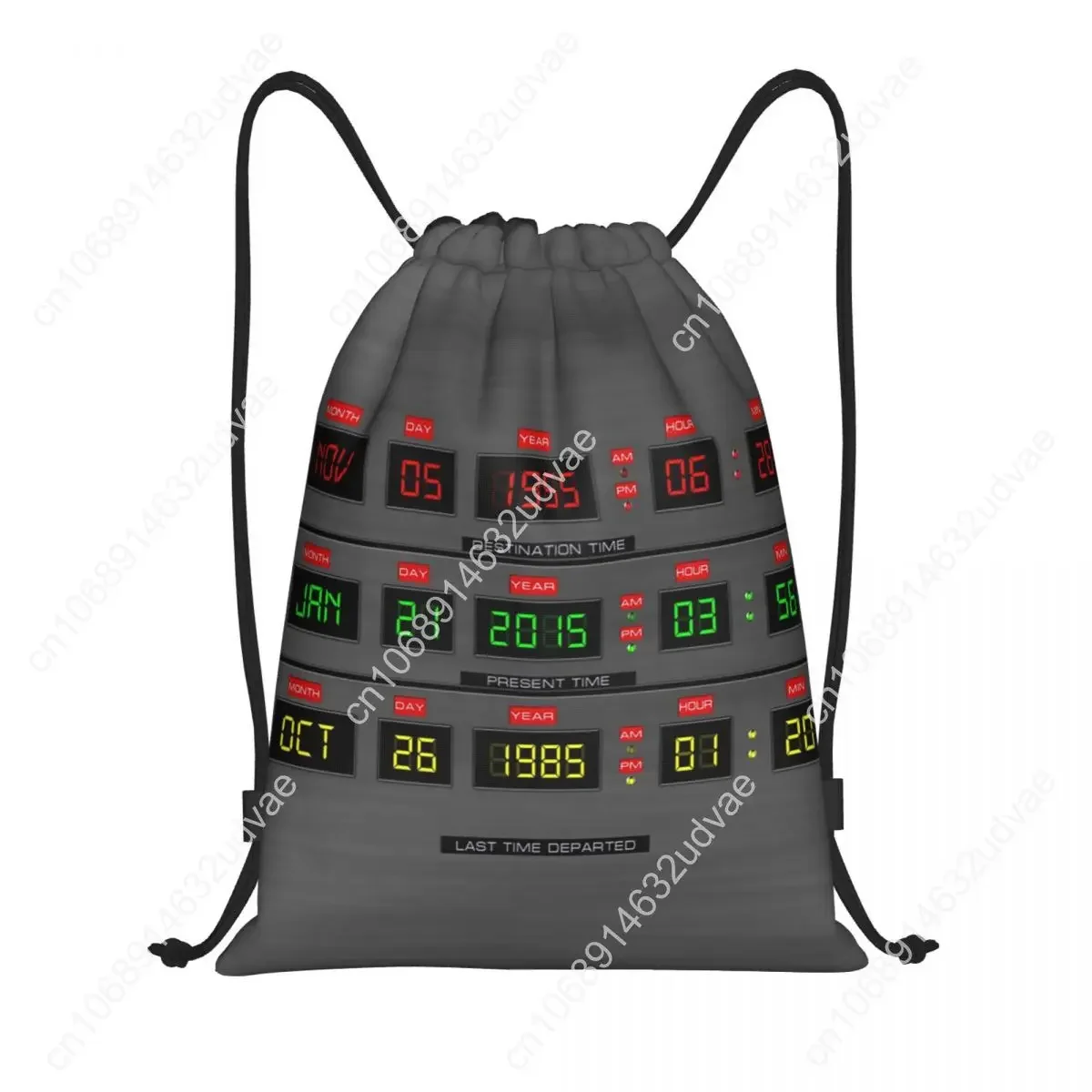 Personalized Storage Backpack for Men and Women, Proximity String Bag, Great Scott 1980s, The Time Mach