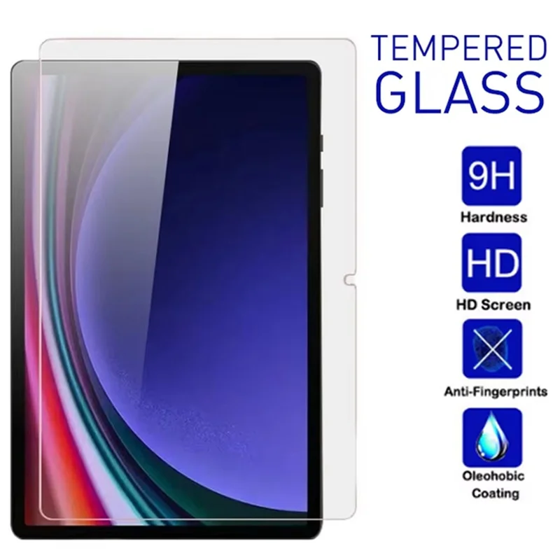 

Tempered Glass Protective Cover For Samsung Galaxy Tab S6 Lite S7 Plus FE S8 Plus S9 Plus FE A8 A9 Plus Tablet Screen Protector