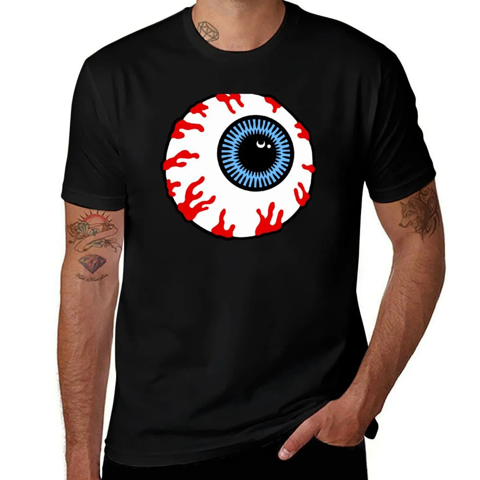 

Eyeball T-Shirt Big Size Simple T-Shirt
