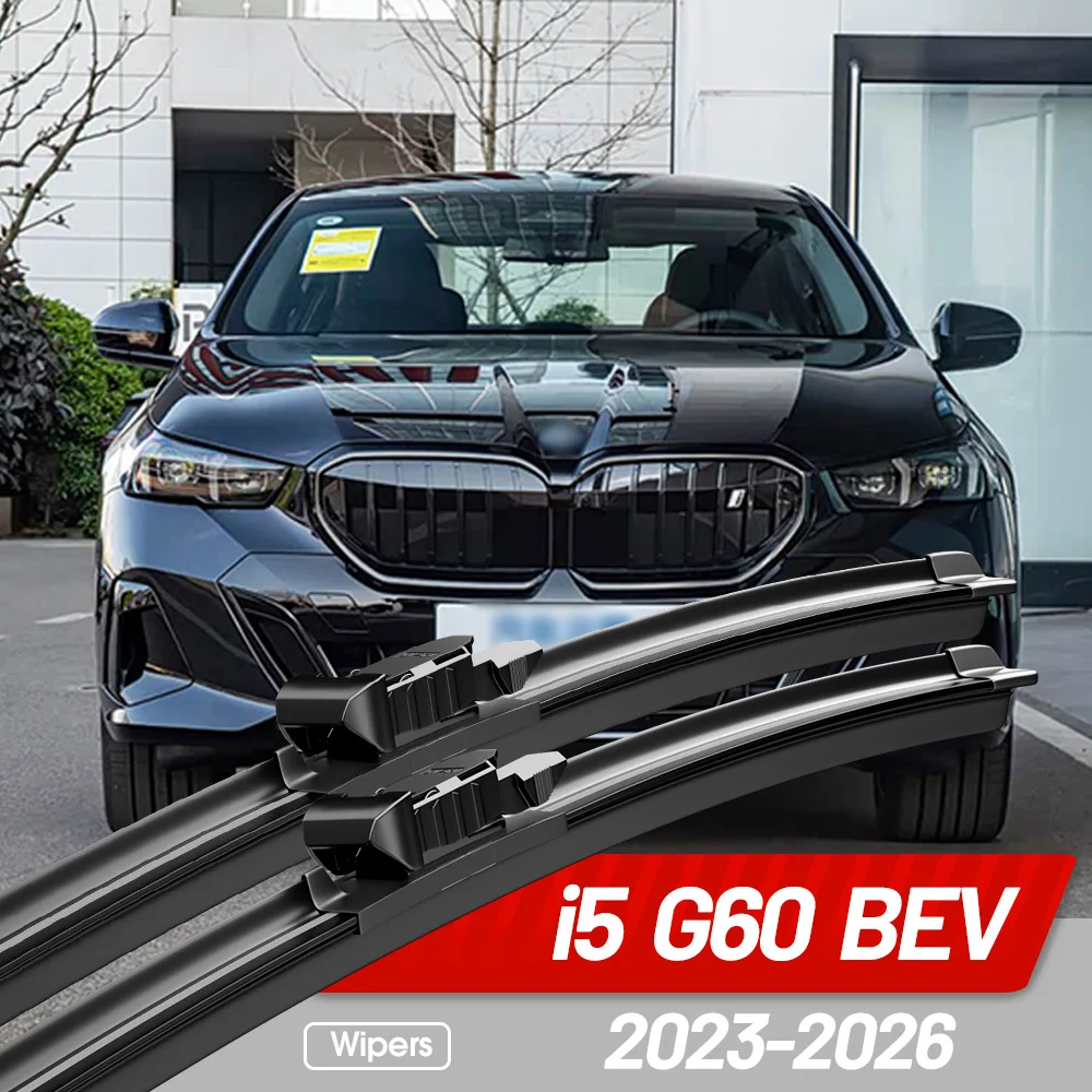 

For BMW i5 G60 BEV 2023-2026 Front Wiper Blades Windshield Windscreen Window Accessories 26"19" 2024