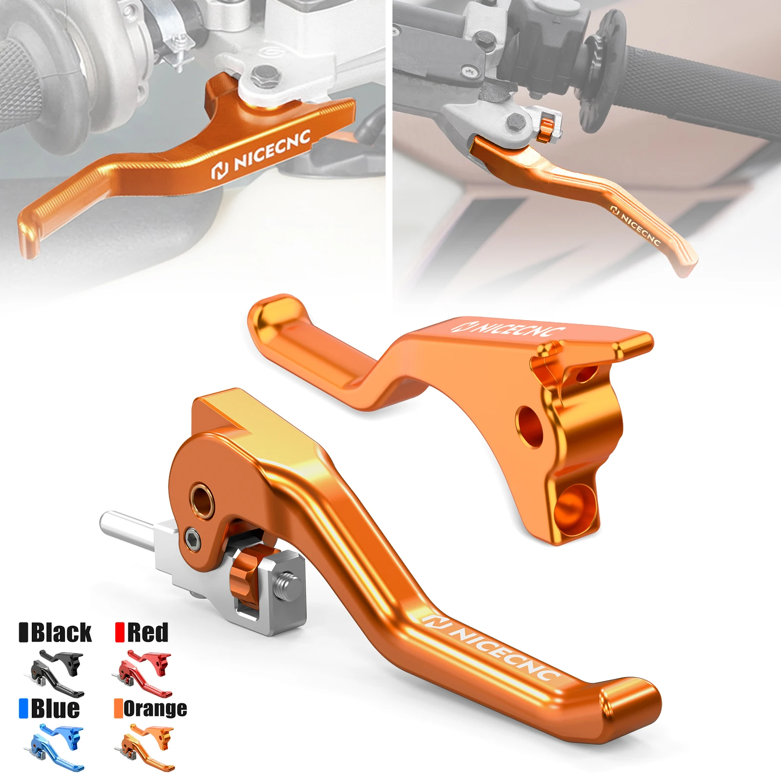 For KTM 2014-2024 EXC300 EXC EXCF SX SXF XC XCF XCW 125 200 250 300 350 400 450 500 Motorcycle Shorty Clutch Lever & Brake Lever