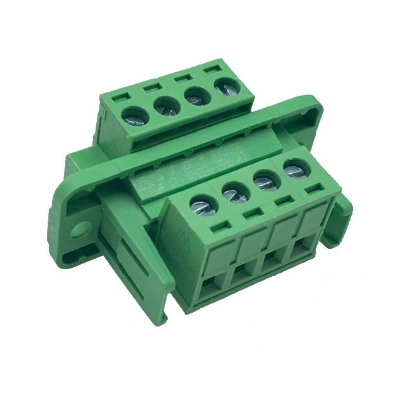 2Set 5.08mm 2P/3P/4P/5P/6P/8P/9P Panel Mmount Frame Screw Tension Sleeve EDGKM/RKM/WC Mstbt Plug PCB Terminal Block Connector