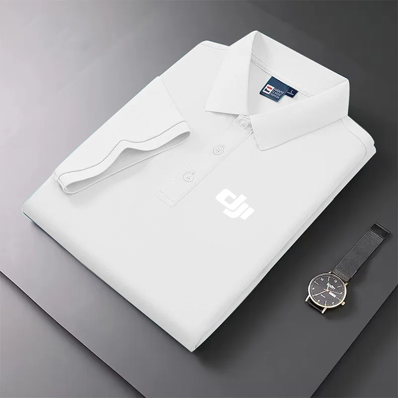 The new 2024 Polo shirt features a classic button up collar design, versatile and casual, making it a popular summer trend