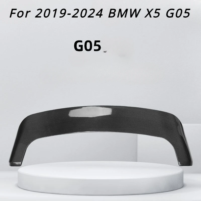 

For BMW X5 G05 Spoiler 2019 2020 2021 2022 High Quality ABS Glossy Black and Carbon Look Rear Roof Spoiler Car Accessories