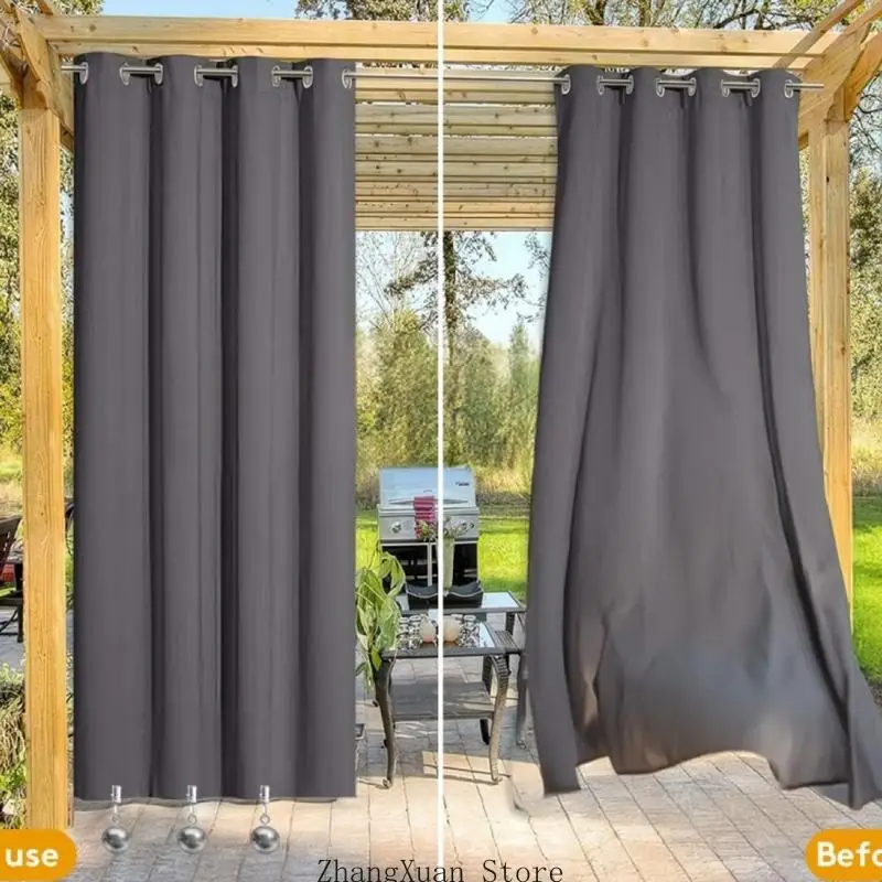 Robuste Vorhanggewichte, Draperie-Clip, verhindern, dass die Outdoor-Vorhangflagge weht, 3 x – Detail 5