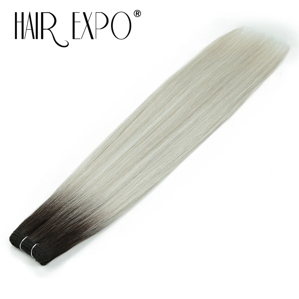 26" Bio Glattes Haar Bundles Natürliche Weiche Hitzebeständige Faser Synthetische Faser Haarverlängerungen Protein Glattes Haar Weben – Detail 34