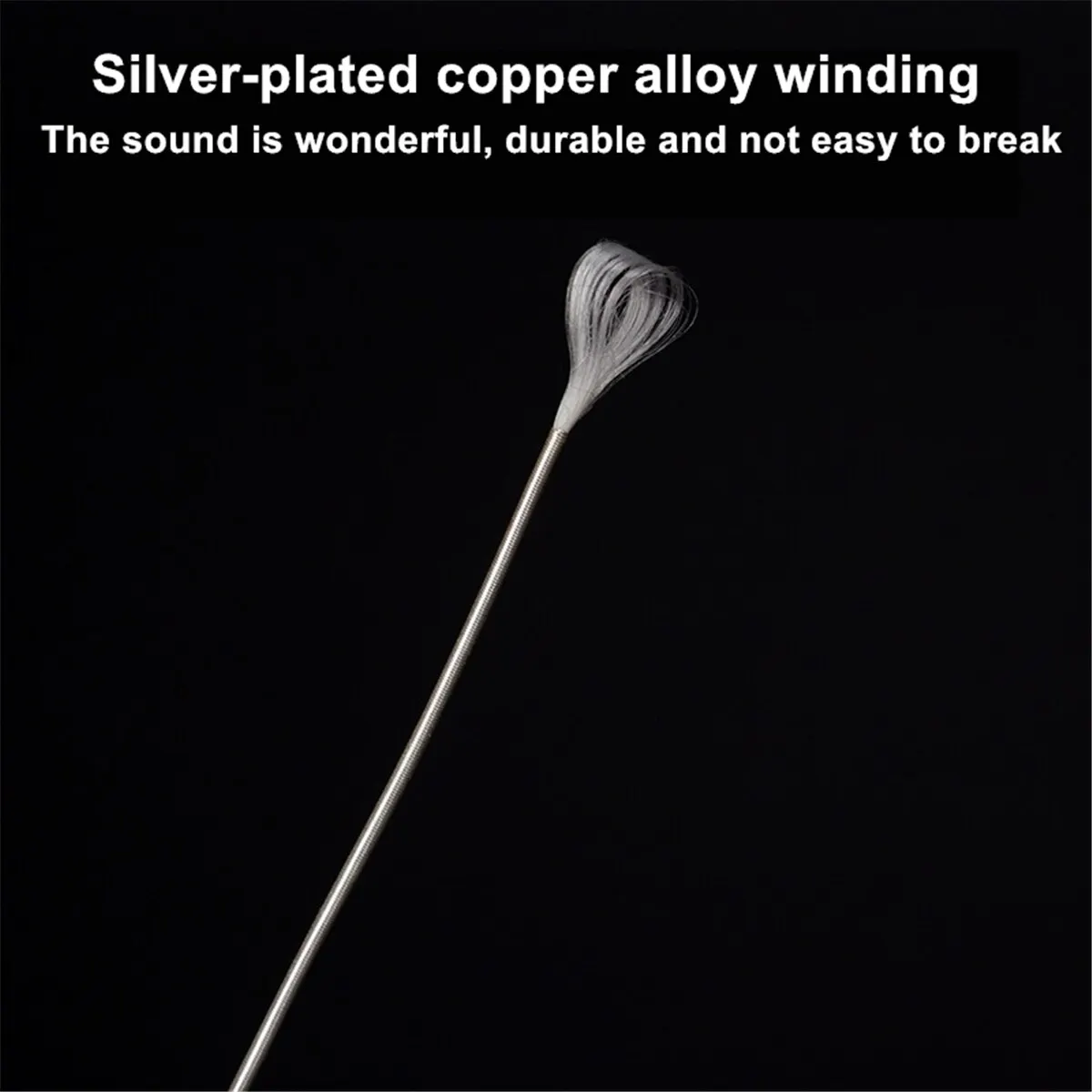 Miwayer 6/12 pcs Classical Guitar Strings Set Plating Super Light Classic Guitar Clear Nylon Silver Strings Silver Plated Copper