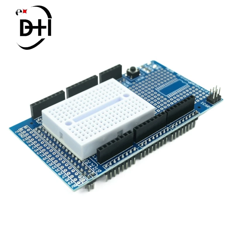 1 piece of MEGA ProtoShield V3.0 prototype expansion board universal universal mini for arduino mega 2560 r3 diy kit breadboard