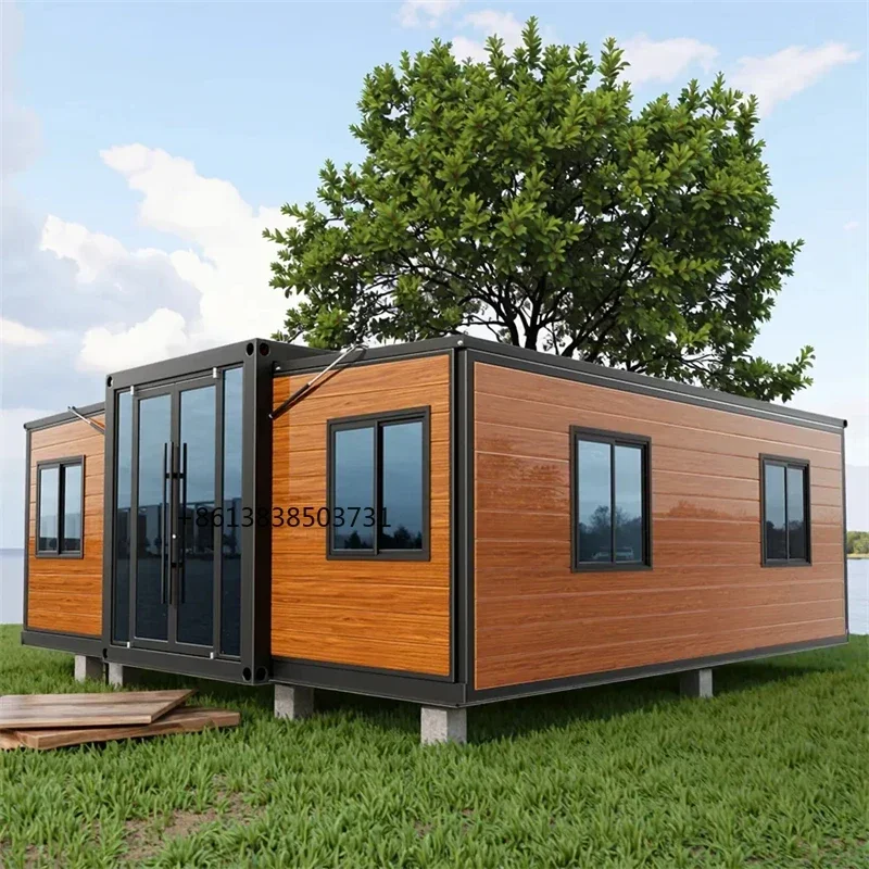 Wholesale Mobile Trailer Prefab Tiny House Expandable Container House Portable Holiday Home Customized Folding Garden Rooms