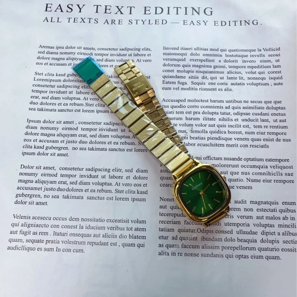 ساعة كوارتز نسائية قابلة للتعديل بحزام من الفولاذ المقاوم للصدأ هدية فاخرة ساعة يد للسيدات شحن مباشر ساعة Relojes Para Mujer