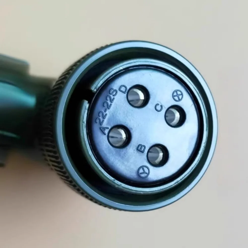 كابل طاقة المحرك X-Axis Y-Axis A06B-6130-H002 F06B-0001-K022 22-22S لـ Fanuc مع أنبوب الحماية #5