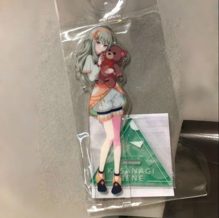 Proyecto de Anime Sekai Kusanagi Nene Cosplay soporte acrílico modelo figura de dibujos animados placa decoración de escritorio regalo de Navidad chica