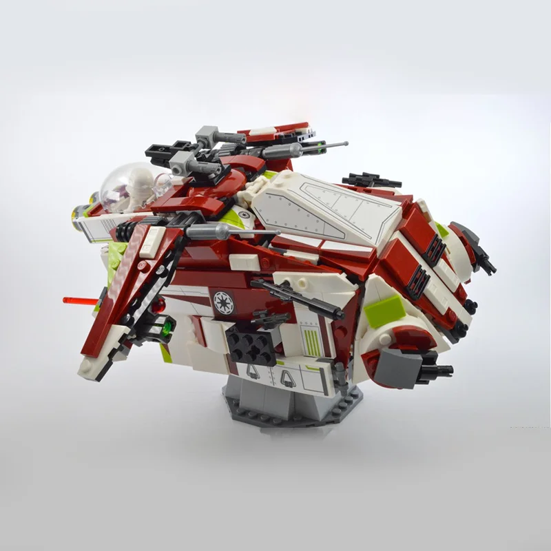 503 قطعة MOC جمهورية استنساخ المكوك ستار نموذج اللبنات العمارة اللعب DIY بها بنفسك فكرة الإبداعية الاطفال هدايا عيد الميلاد عيد الميلاد #4