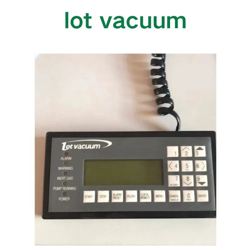 Second hand test OK  Lot vacuum controller