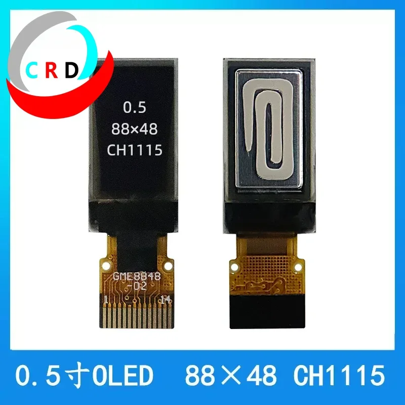 Chanruida LCD OLED de 0,5 polegadas 88x48 tela pequena CH1115 compatível com tela vertical SSD1306 IIC arduino display lcd