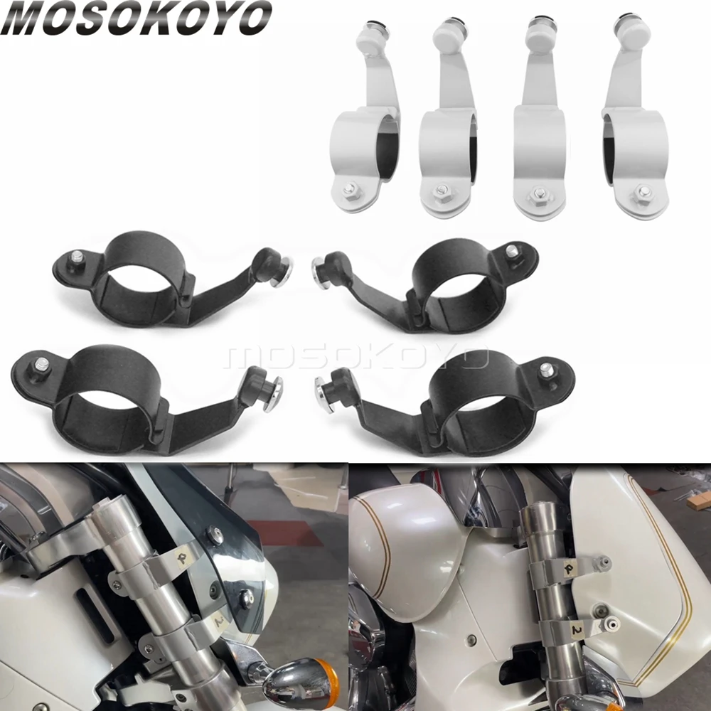 Cone Spike Air Cleaner Kit Windshield Handlebar Riser Air Filter For Suzuki Boulevard M109R M109 Cruiser Sport Motorcycles Parts