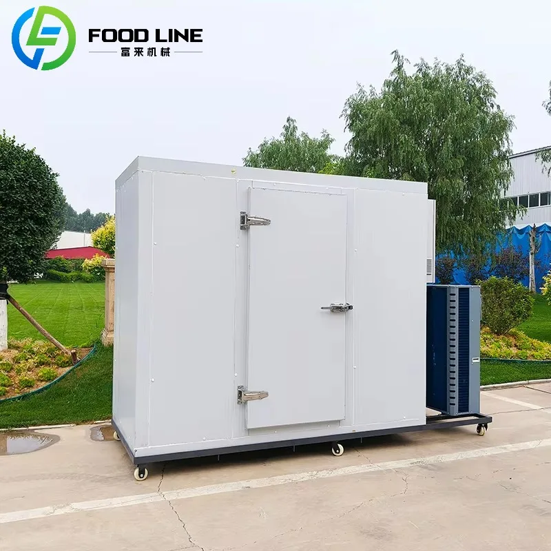 مرفق تجميد تجاري للغرفة الباردة للتبريد الاحترافي لتخزين المنتجات الزراعية