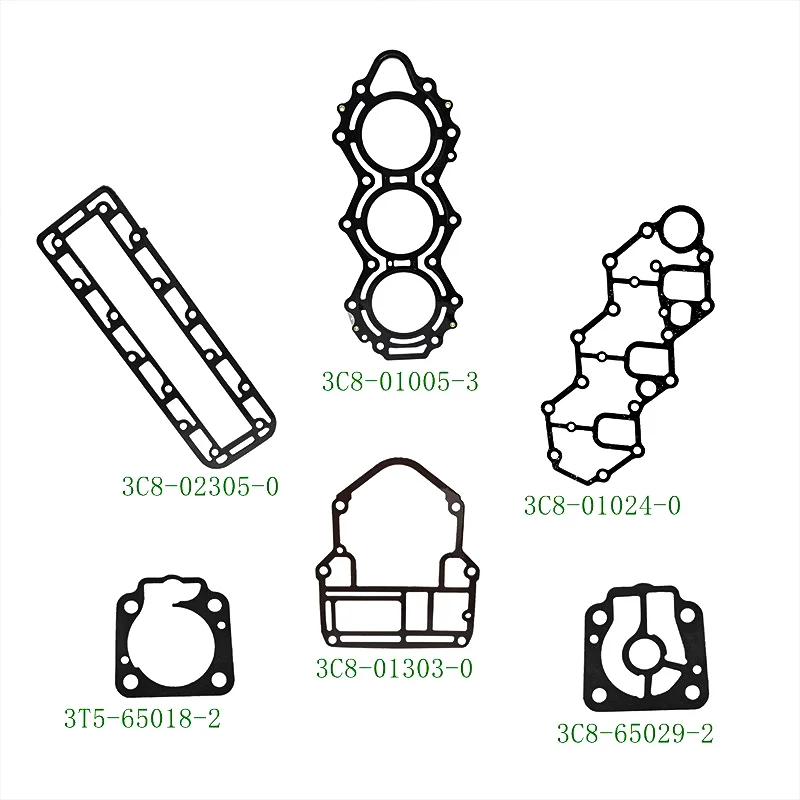 Cylinder Head Gasket 3C8-01005-3 3C8-01024-0 3C8-01303-0 3C8-0230 For TOHATSU 40HP 50HP Boat Engine Parts Replace