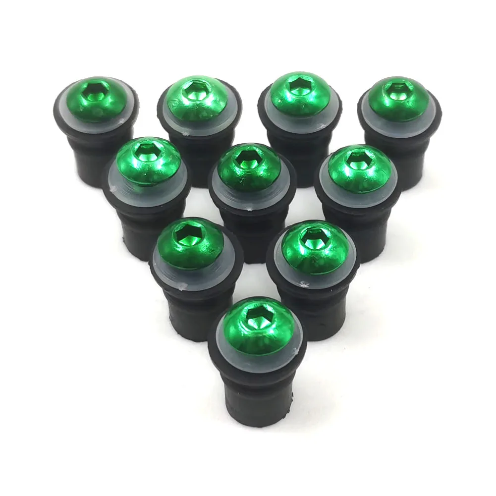 10pcs M5 Windshield Bolt Windscreen Mounting Screw Nut Washer for Kawasaki Ninja Honda CBR Suzuki GSXR Yamaha YZF R1 R3 R6 R7 image 4