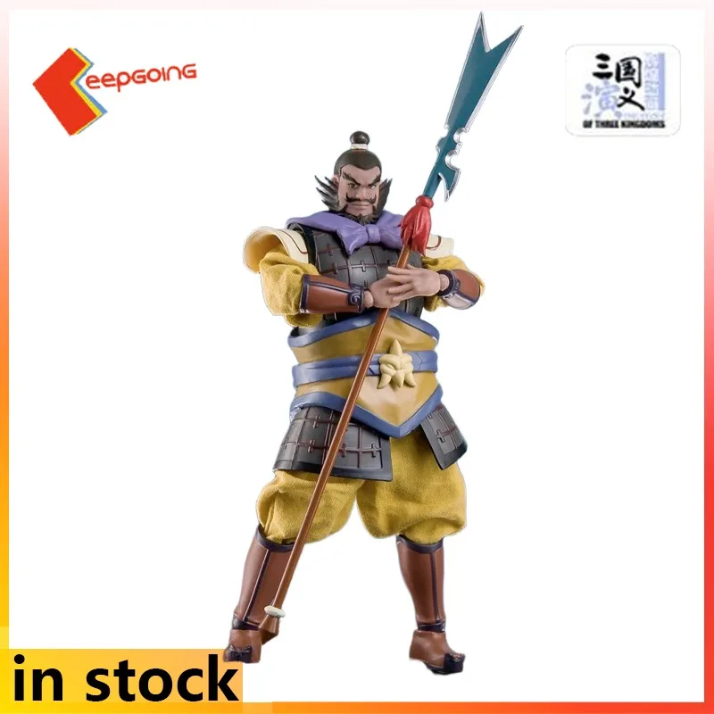 KEEPGOING Original 1/12 Fertige Bewegliche Puppe Serie Drei Königreiche Action Figur Modell Spielzeug Sammeln Modell Geschenke für Jungen
