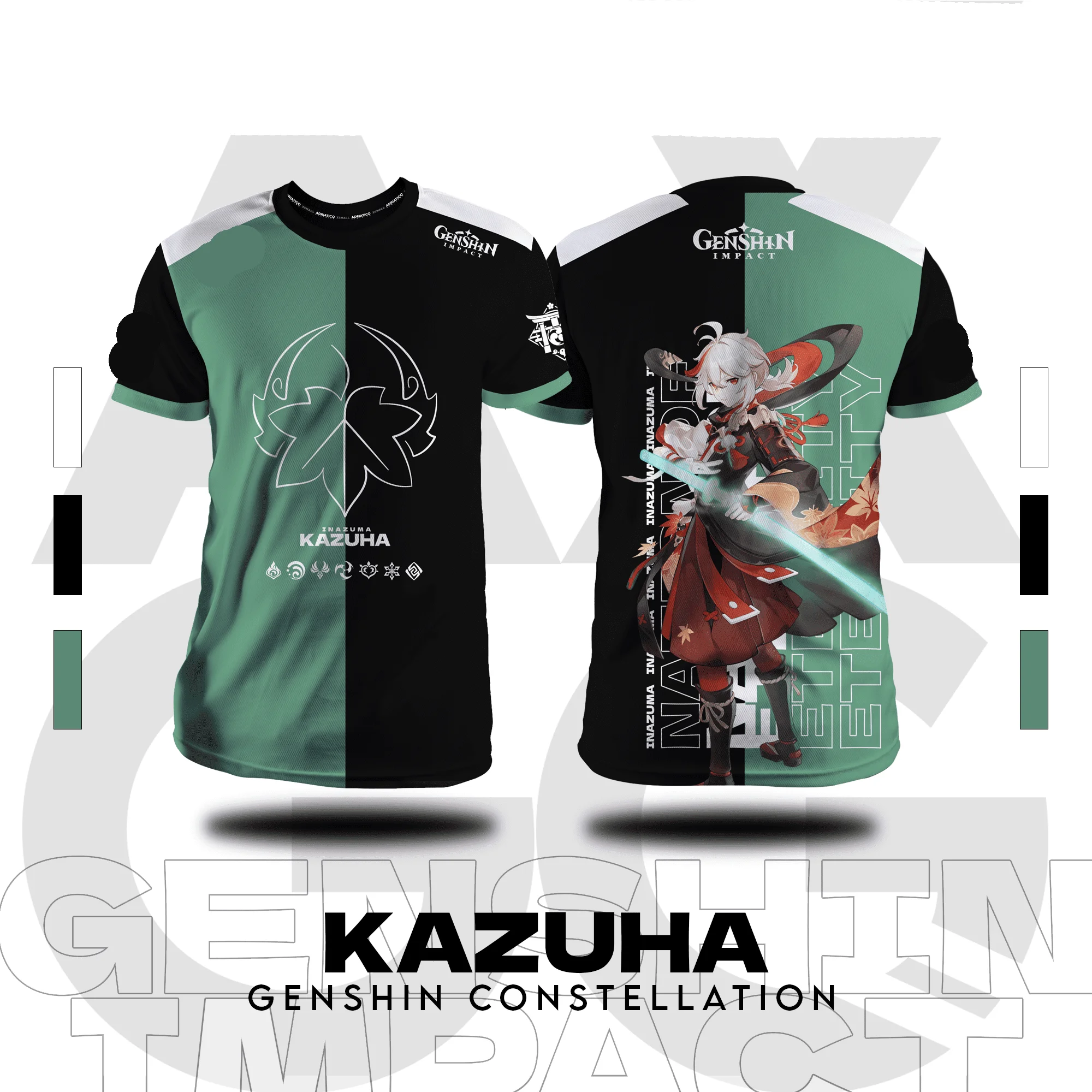 

Game Genshin Impact Kazuha T-shirts Male 3D All Roles Print Kid Anime Tees Men Women Short Sleeve O-Neck Tshirt Harajuku Y2k Top