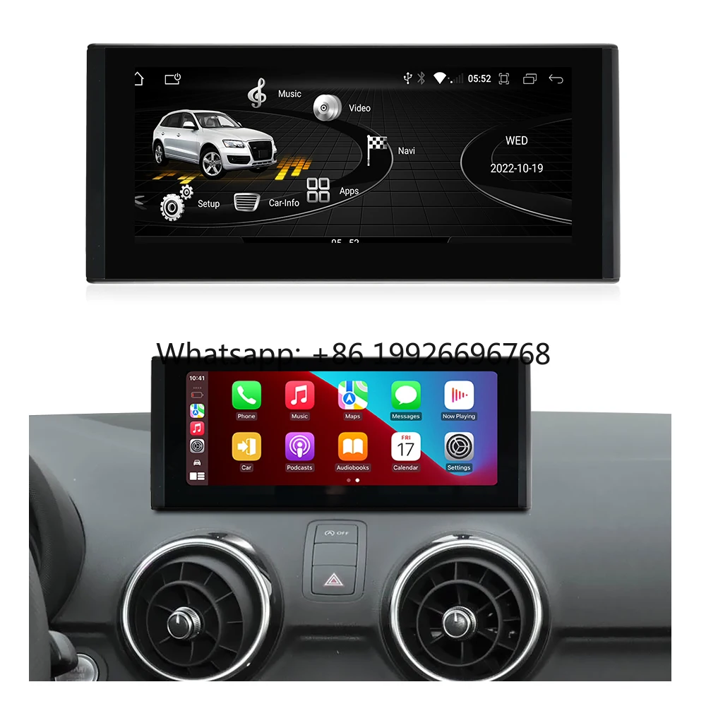 

Zlh 10.25" Android 14 8Core Touch Screen Car Play Auto for Audi A1 2013 2014 - 2018 Stereo Radio Video Audio Gps Navigation
