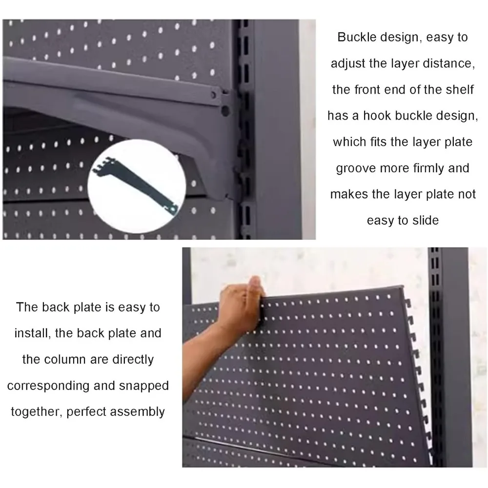 رف عرض الحلوى والوجبات الخفيفة للبيع بالتجزئة مكون من 5 أرفف لتخزين متجر السوبر ماركت والمريحة #5
