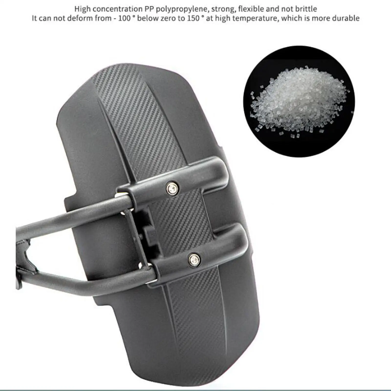 

Rear Mudguard, Carbon Fiber Anti Scratches Fairing Cover Replacement