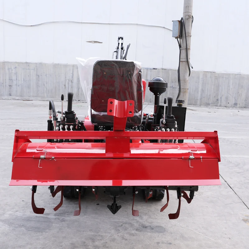 

Новая многофункциональная сельскохозяйственная машина для вспашки: индивидуальный малогабаритный гусеничный роторный культиватор