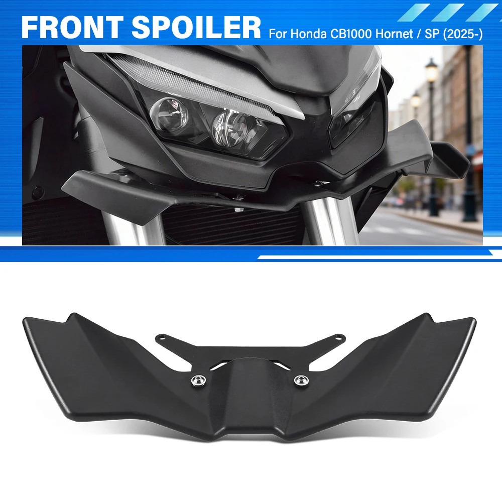 

For Honda CB1000 Hornet CB1000 Hornet SP 2025- Moto ABS Front spoiler Winglets Aerodynamic Downforce Wing Motorcycle Accessories