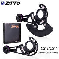 ZTTO MTB Bike Chain Guide CNC Wheel Pulley 2xSystem Chain Guide BB Mount Chain Protector Enduro Stabilizer DH 1x System 28-40T