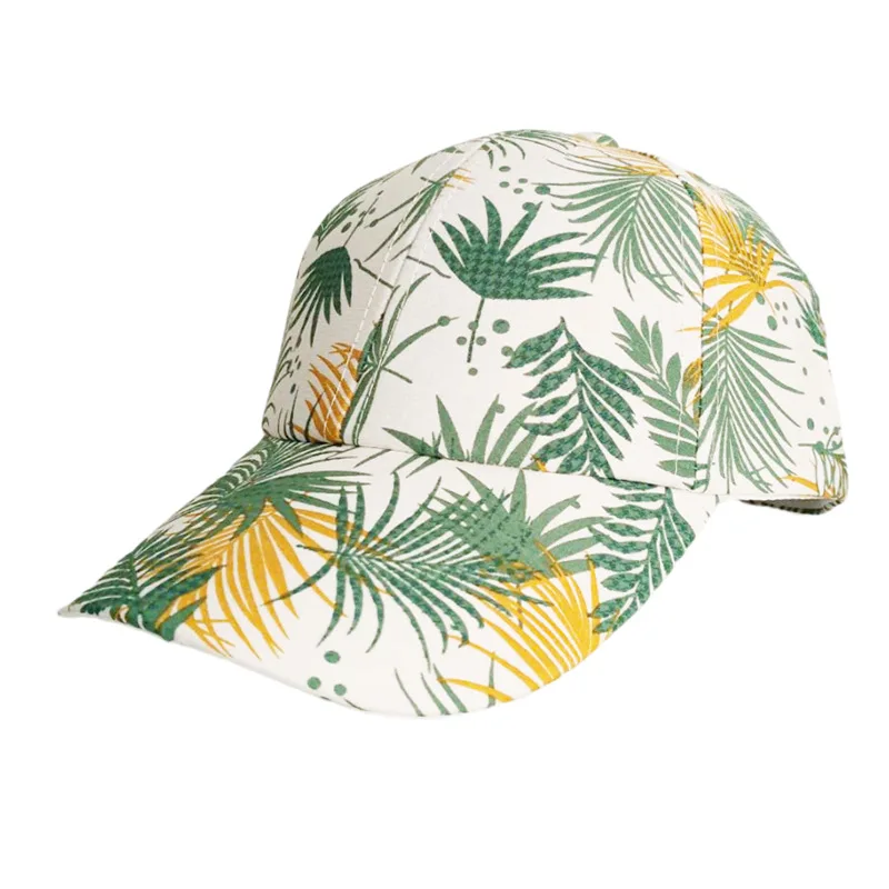 Lightweight banana leaf baseball cap, spring and summer sun protection hat, fashionable outdoor travel sun hat for men and women
