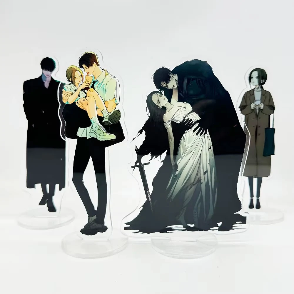 Anime Tears on a Withered Flower BG Manhwa Acrylic Keychain Standee Character Desk Ornament Collectible Gift for Fans