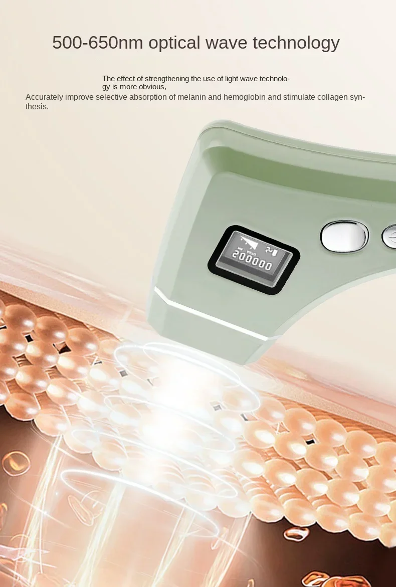 KKS178 Schoonheidsinstrument Gezichtsverhelderend instrument Lichtvlek Huishoudelijke whitening DPL Fotonverjongingsinstrument