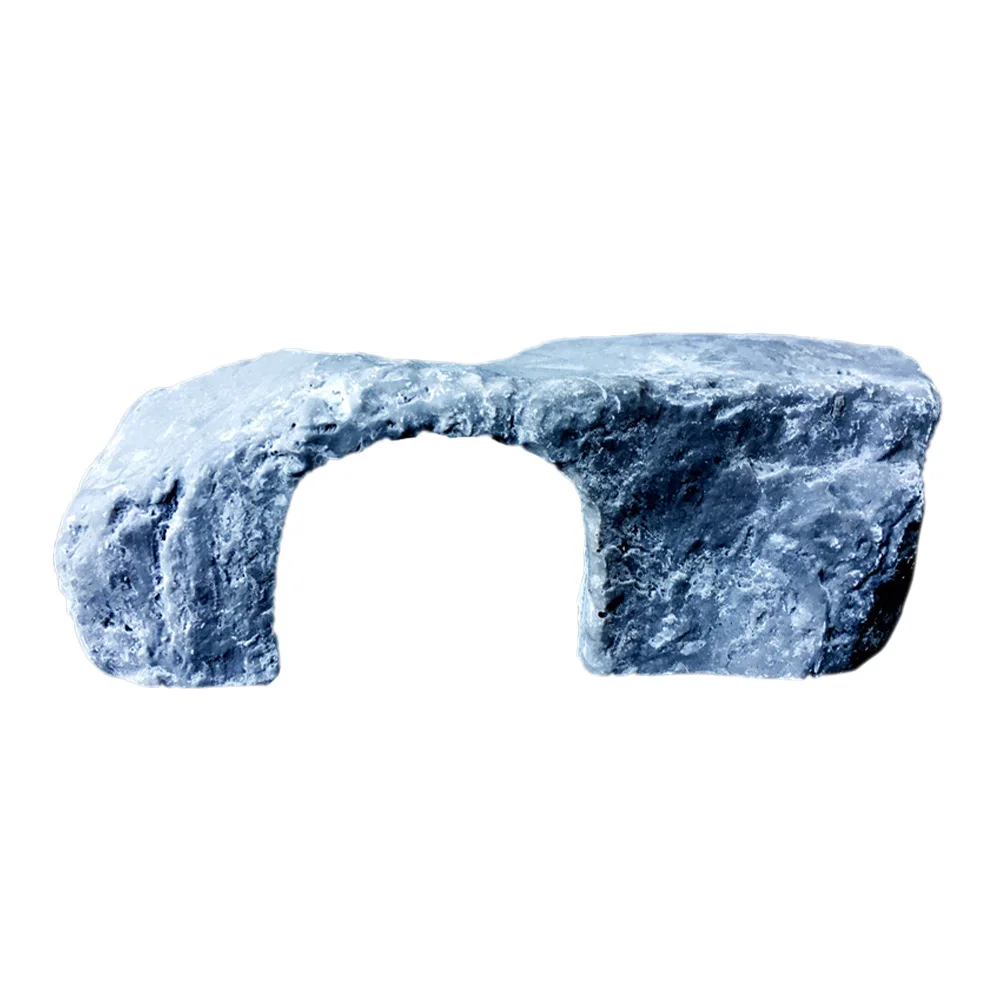 

1Pcs Tortoise Climb Platform Simulation Stone Decor Natural Environment Turtle Basking Supplies Light Grey Turtle Bask Platform