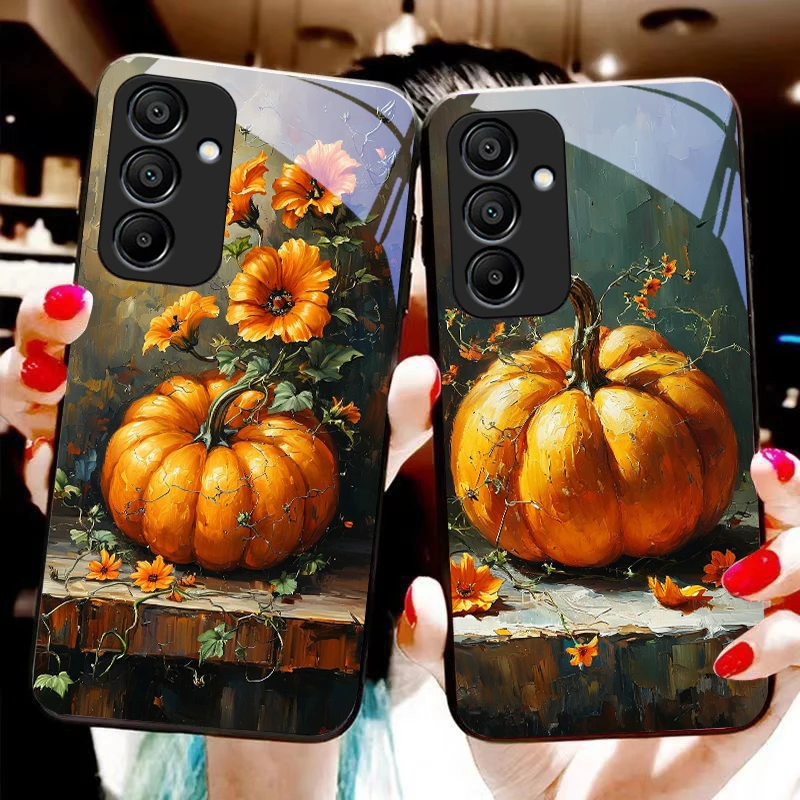 Рисунок 2 - Картина маслом тыквы для Samsung