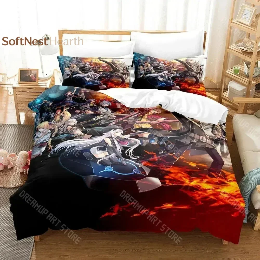 2026 3D Print Legend Of Heroes Bedding Set Duvet Cover Bed Set Quilt Cover Pillowcase Comforter King Queen Size Boys Adult